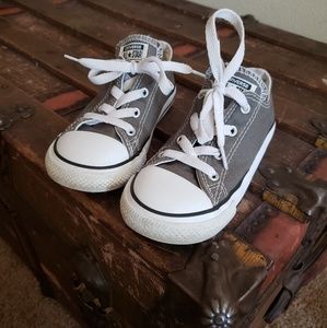 Grey Low Top Converse
